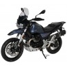 CUPOLINO PARABREZZA MAGGIORATO ALTO (48cm) GUZZI V85 TT 2019-2020-2021-2022 GRIGIO CHIARO PRODOTTO BY ERMAX