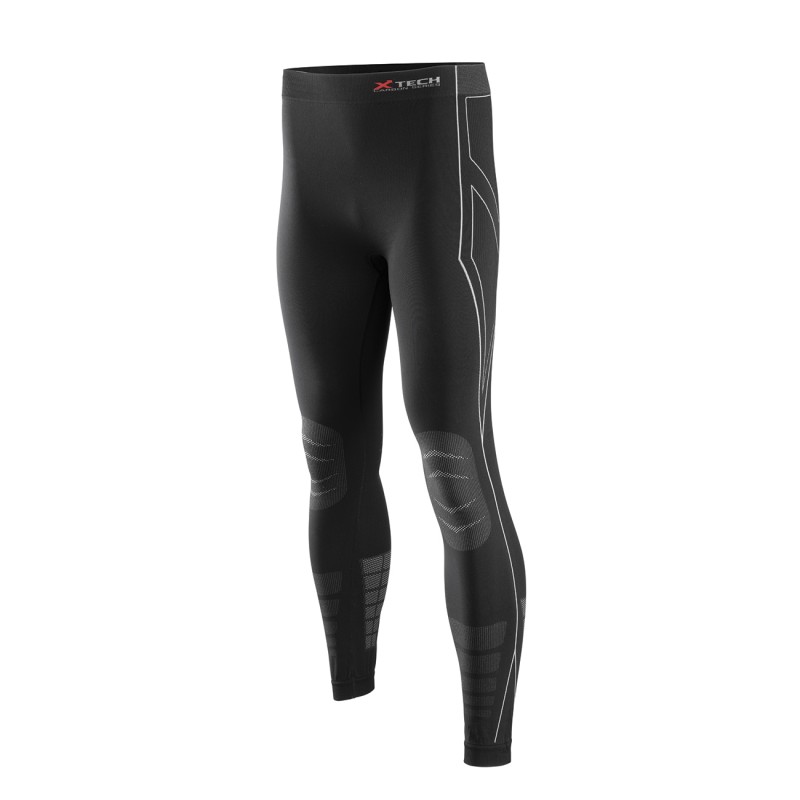 X-TECH RACE 3 SCHWARZE MOTORRAD-UNTERWÄSCHEHOSE