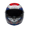 Bell Race Star Flex DLX 2024 Beaubier helmet white/blue ECE 06