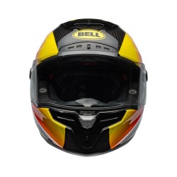Bell Race Star Flex DLX 2024 Offset Helm schwarz/rot ECE 06