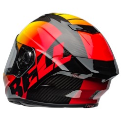 Bell Race Star Flex DLX 2024 Offset Helm schwarz/rot ECE 06