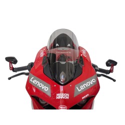 DUCATI PANIGALE V4 S 2018-2019 HIGH RACE WINDSCHUTZSCHEIBE +4,5CM SMOKE COLOR WRS