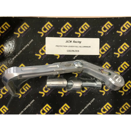 SCM Racing protezione leva freno universale in alluminio