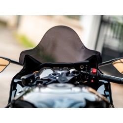 SUZUKI GSX-R 1300 HAYABUSA 2021-2024 CUPOLINO RACE ALTO (+ 5CM) COLORE FUME' WRS