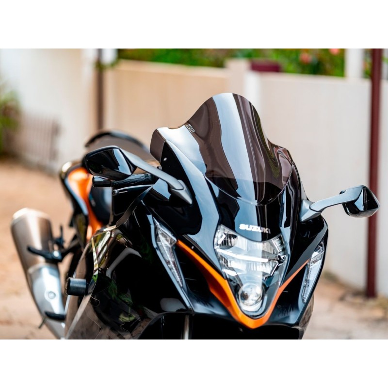 SUZUKI GSX-R 1300 HAYABUSA 2021-2024 HOHES RENNENBILDSCHIRM (+ 5CM) RAUCHFARBE WRS