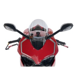 DUCATI PANIGALE 899 2014-2015 HIGH RACE WINDSHIELD SMOKE COLOR WRS