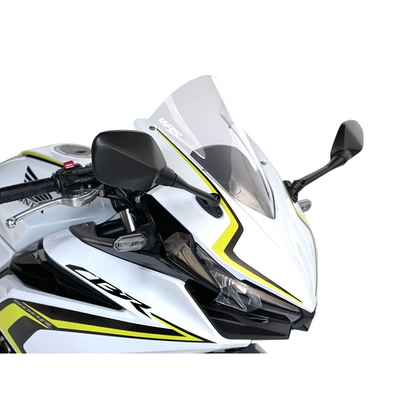 HONDA CBR 500 R 2019-2024 HIGH RACE WINDSHIELD (+5cm) TRANSPARENT COLOR WRS