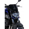 CUPOLINO SPORT (26cm) YAMAHA MT 07/FZ 07 2018 ERMAX NERO SCURO
