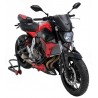 CUPOLINO SPORT (27cm) MT07 2014 2015 2016 2017 ERMAX NERO SCURO