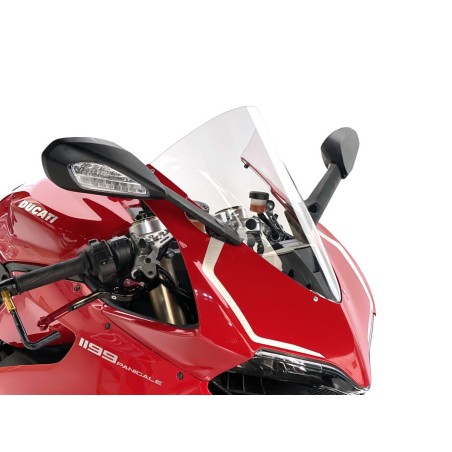 HIGH RACE WINDSHIELD FOR DUCATI PANIGALE 1199 / R / S 2012-2017 TRANSPARENT COLOR WRS