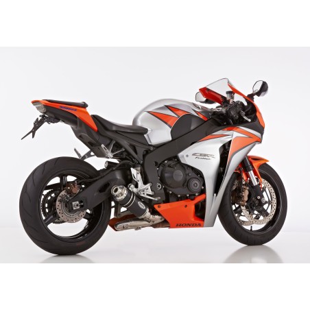HURRIC Supersport black exhaust for HONDA CBR 1000 RR 2012-2013
