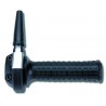 COMANDO GAS DOMINO RAPIDO CON MANOPOLA IN TERMOPLASTICA NERA MONOCAVO 0394.03-01