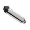 SHARK DSX-5 SILVER EXHAUST FOR HONDA CBR 500 R 2019-2024