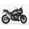 Scarico SHARK DSX-5 nero per HONDA CBR 500 R 2019-2024