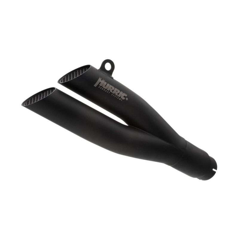 Scarico HURRIC Pro 2 GP nero opaco per HONDA CBR 500 R 2019-2024