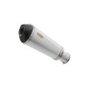 SHARK DSX-7 silver exhaust for HONDA CBR 650 R 2019-2020