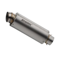 SHARK SRC 4 silver exhaust for HONDA CBR 650 R 2019-2020