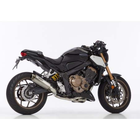 SHARK SRC 4 silberner Auspuff für HONDA CBR 650 R 2019-2020