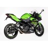Scarico HURRIC Supersport nero per KAWASAKI NINJA 400 2018-2021