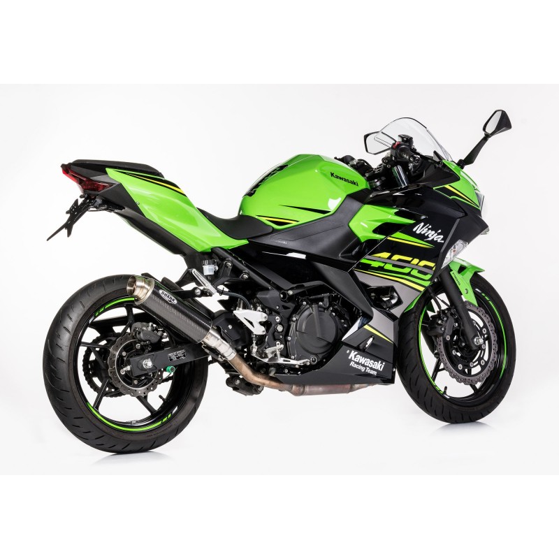 Scarico SHARK SRC 4 carbonio per KAWASAKI NINJA 400 2018-2023