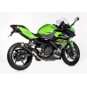 Scarico SHARK SRC 4 nero per KAWASAKI NINJA 400 2018-2023