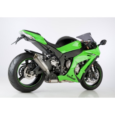 Scarico SHARK SRC 4 argento per KAWASAKI ZX-10R 2008-2010