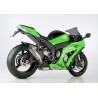 Scarico SHARK SRC 4 argento per KAWASAKI ZX-10R 2008-2010