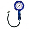 Manometro professionale TVR quadrante blu diametro 100 mm