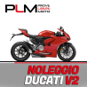 noleggio e prova ducati v2 in pista