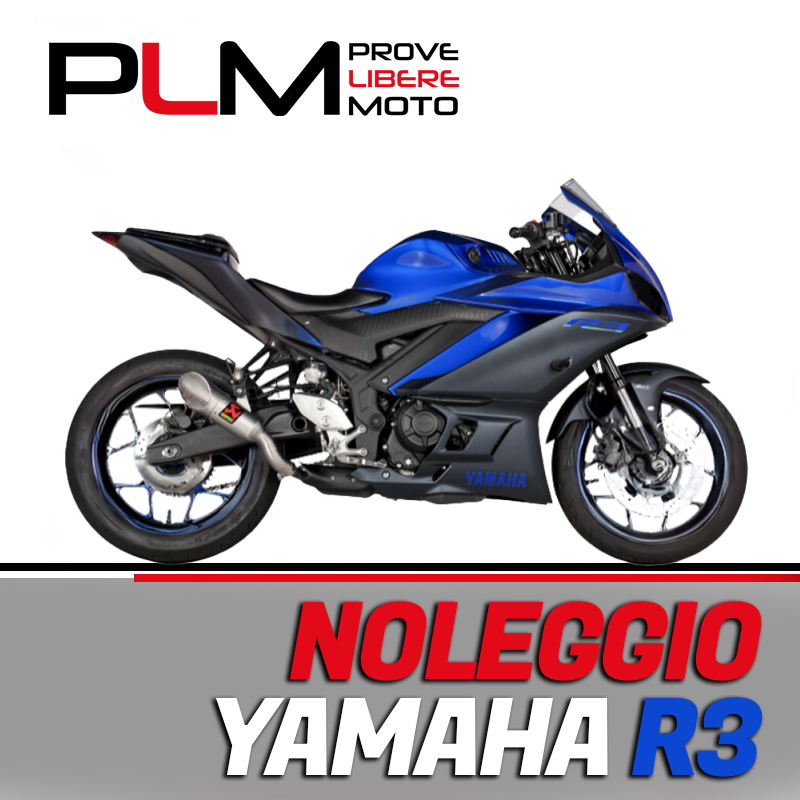 Verleih einer Yamaha R3 300SS auf der Rennstrecke – Rennstrecke inklusive