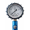 Profi-Reifendruckprüfer Ø63 mm, Ölgefülltes Silikon-Zifferblatt, Made in Italy