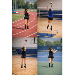 Sportsocken mit Anti-Rutsch-Grip Made in Italy – Halt und Komfort für Fußball, Tennis, Laufen, Rugby, Volleyball, Basketball