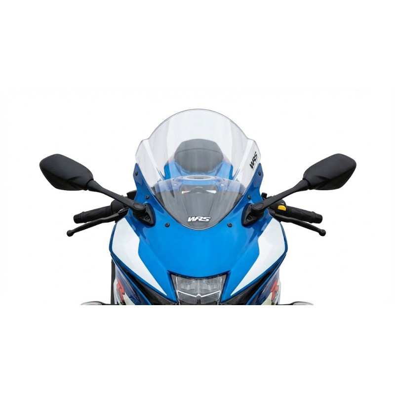 SUZUKI GSX-R 125 2017-2024 HIGH RACE WINDSCHUTZSCHEIBE (+ 5CM) TRASPARENT COLOR WRS