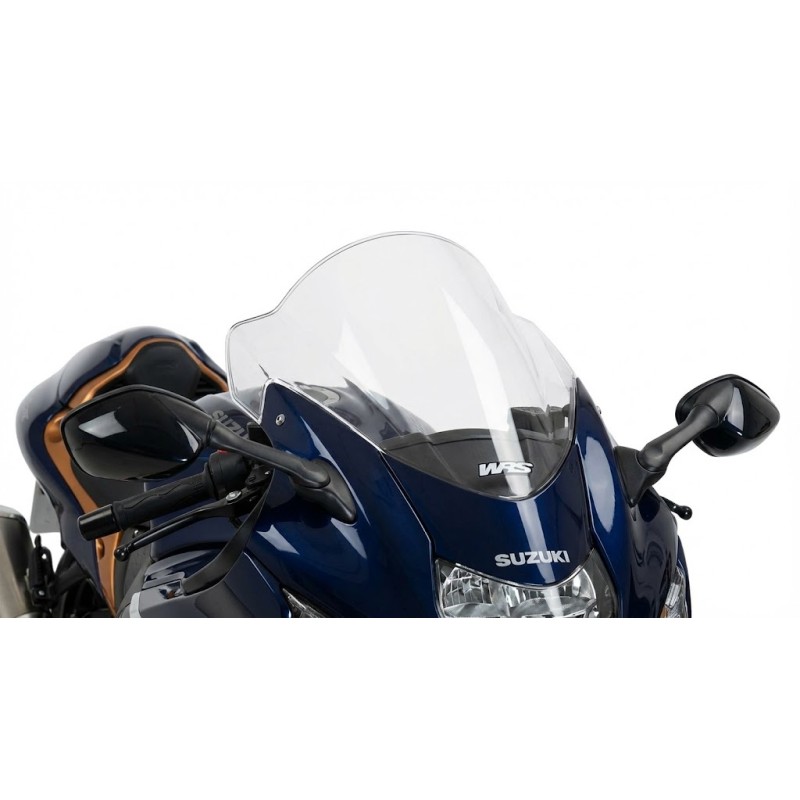 SUZUKI GSX-R 1300 HAYABUSA 2021-2024 HIGH RACE SCREEN (+ 5CM) TRANSPARENT COLOR WRS