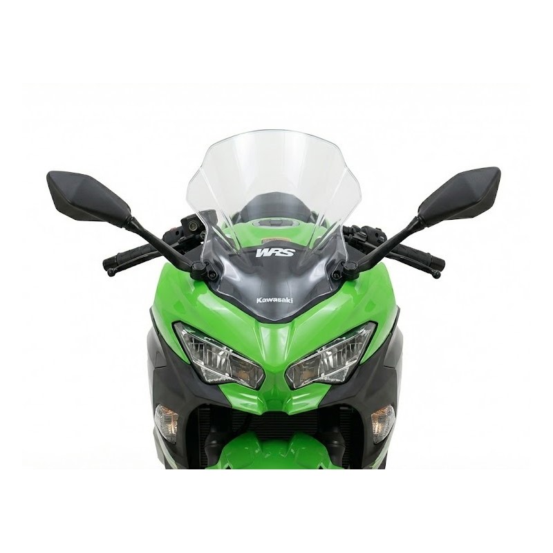 KAWASAKI NINJA 400 2018-2023 HIGH RACE WINDSCHUTZSCHEIBE TRANSPARENTE FARBE WRS