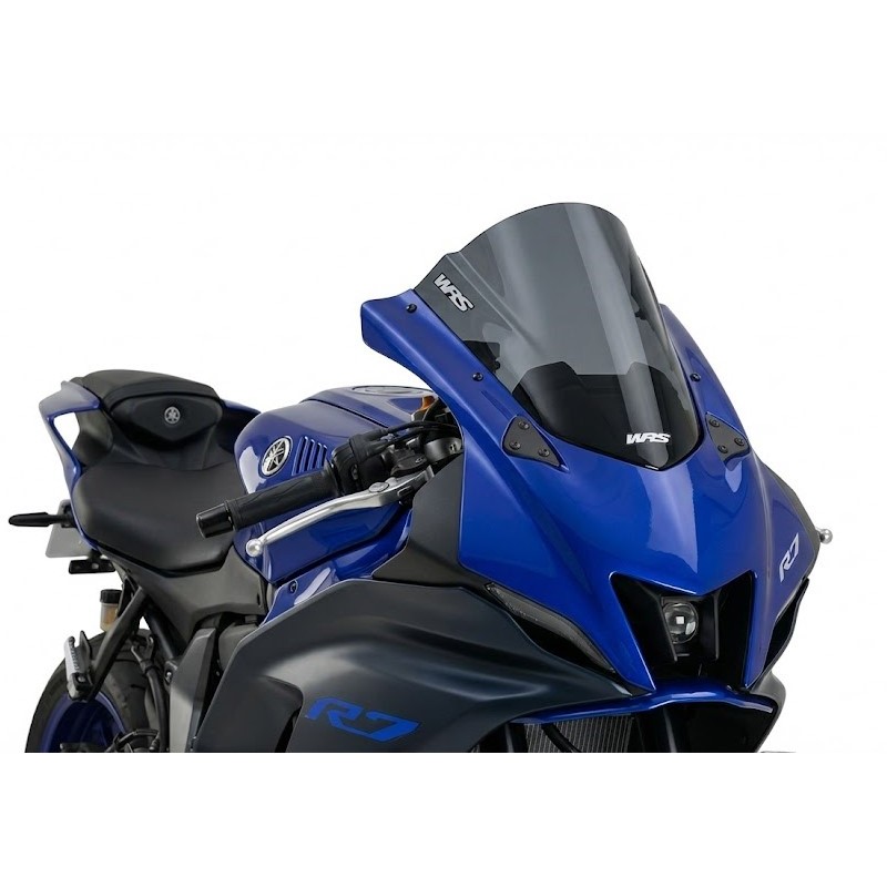 YAMAHA R7 2021-2024 HIGH RACE WINDSCREEN (+5cm) SMOKE COLOR WRS