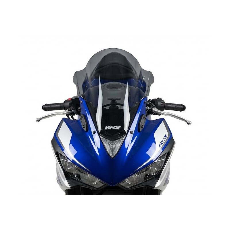 YAMAHA R3 2019-2024 CUPOLINO RACE ALTO COLORE FUME' WRS