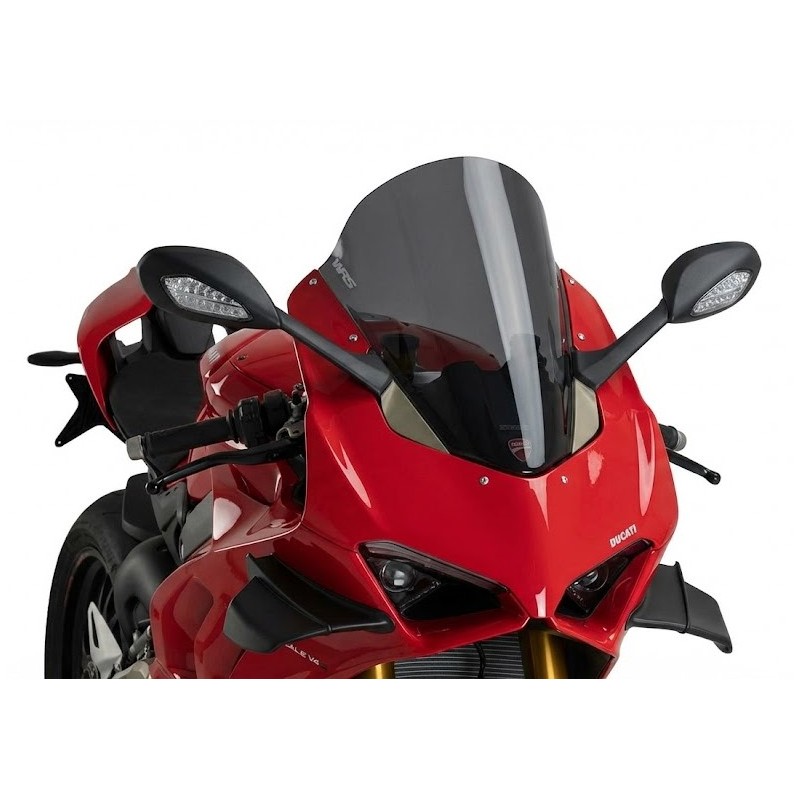 DUCATI PANIGALE V4 S 2020-2024 CUPOLINO RACE ALTO +3CM COLORE FUME' WRS