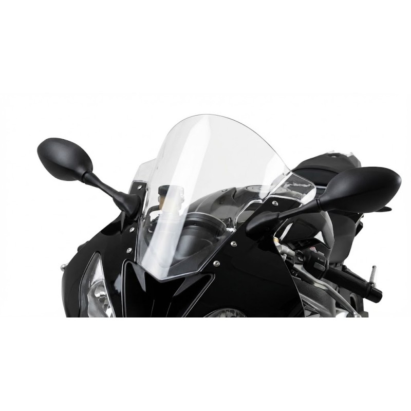BMW S1000 RR 2015-2018 CUPOLINO RACE ALTO +7 CM COLORE TRASPARENTE WRS