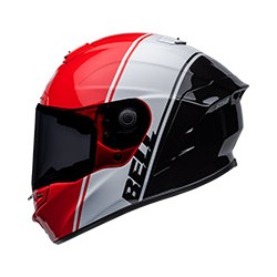Casco moto integrale Bell Star DLX MIPS Summit Gloss Red/White