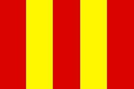 Bandiera rossa e gialla